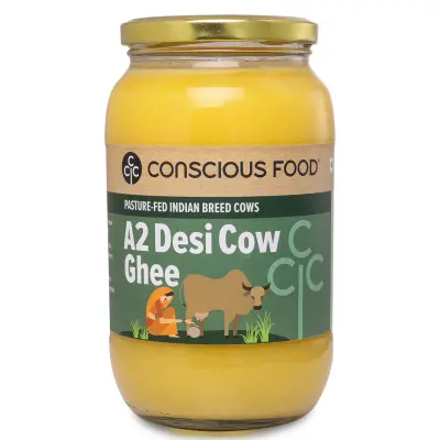 A2 Desi Cow Ghee - 500ml,1000ml Jar